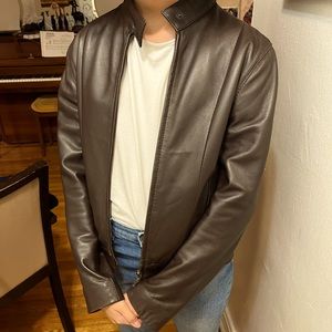 Leather jacket